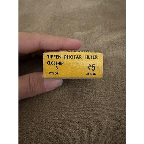Vintage Tiffen Photar Series #5 Close Up 3 Color Lens Filter Made in USA - Picture 2 of 6